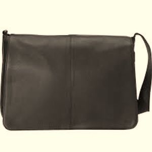 YELLOWSTONE LAPTOP MESSENGER BAG (Black)